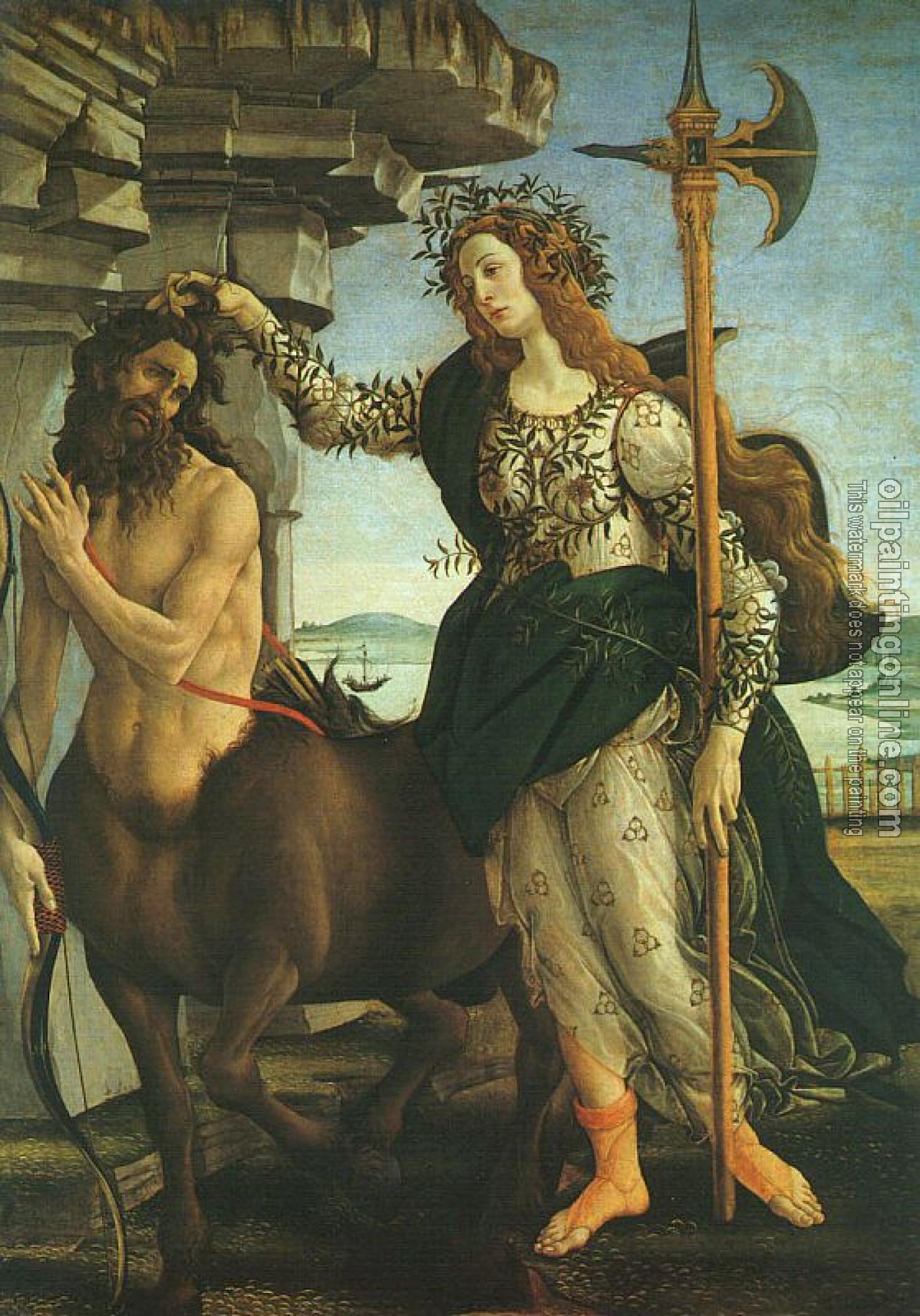 Botticelli, Sandro - Pallas and the Centaur